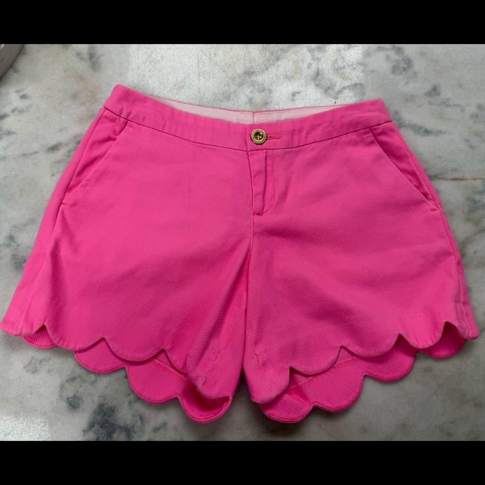 Lilly Pulitzer Scalloped Shorts